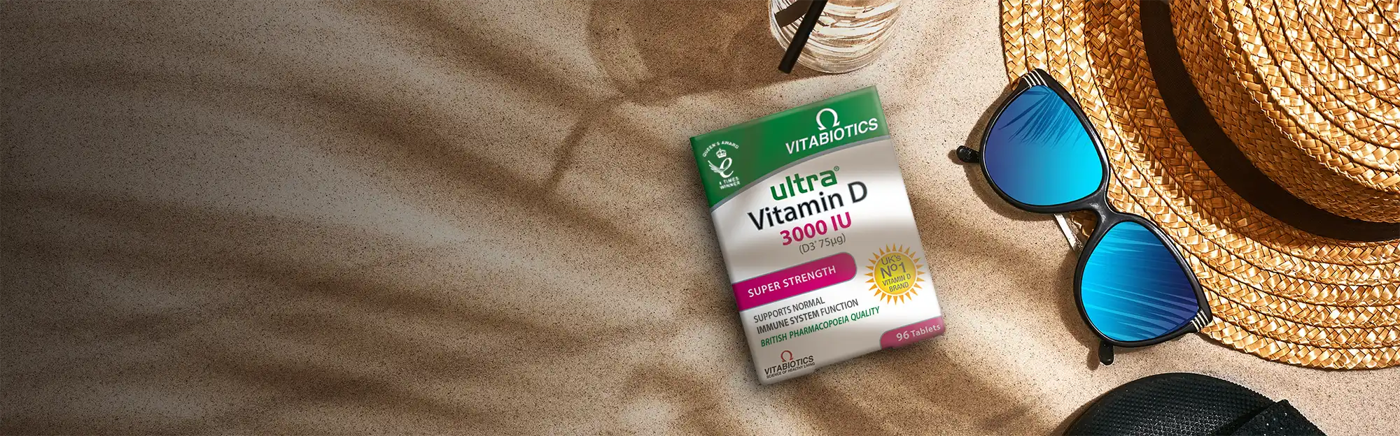  Vitamin D is now more important than ever, especially for all round health and wellness. It is recommended to safeguard your vitamin D intake through daily supplementation. Ultra Vitamin D 3000 IU Super Strength has been developed by Vitabiotics experts. 