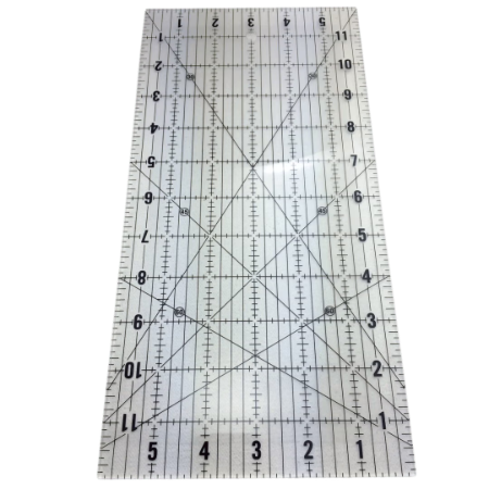 Non-Slip Quilting Ruler 6 x 12 inch