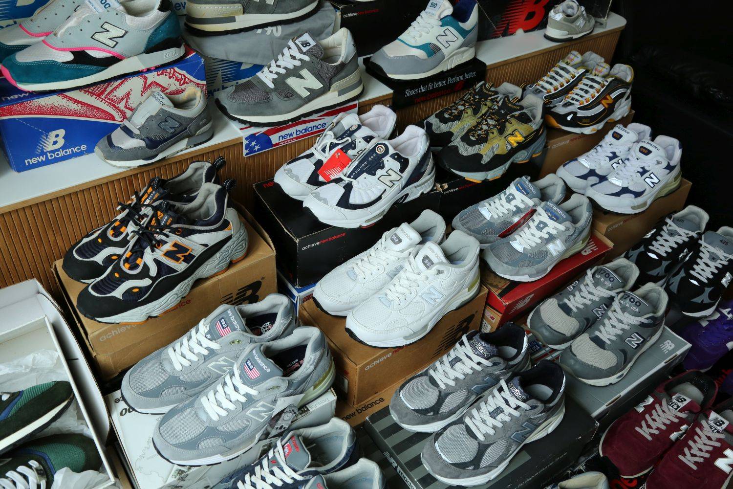 Thomas Dartiques' collection of new balance 3