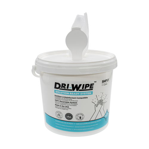 DRI-WIPE SRS bucket and rolls