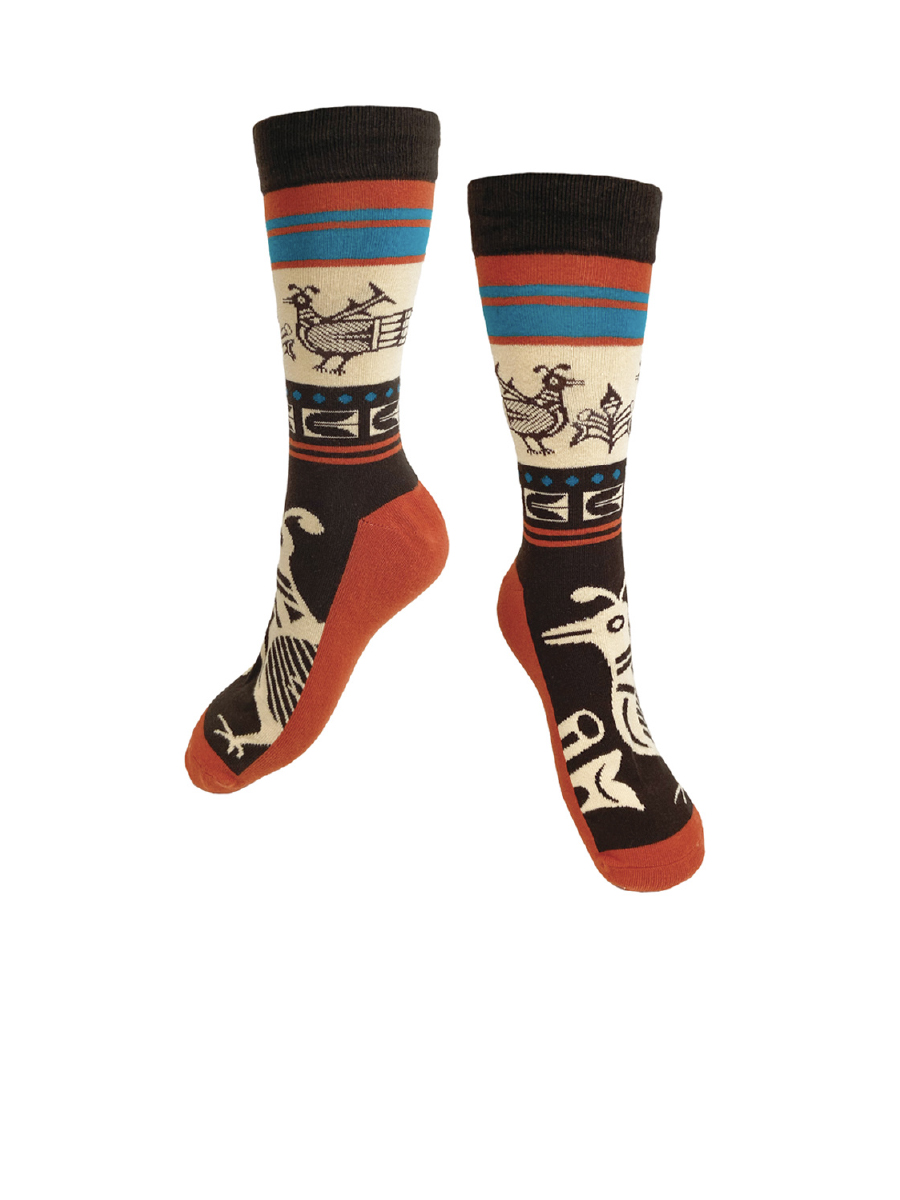 Ancestral Spirits Art Socks by Robert Tenorio