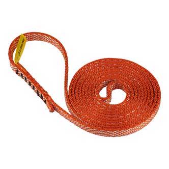 red coiled webbing