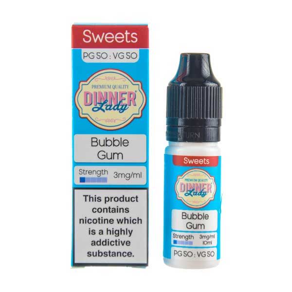 A picture of Bubblegum E-Liquid by Dinner Lady