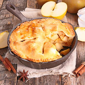 High Quality Organics Express blue ribbon apple pie