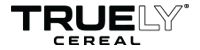 Truely Cereal logo – client of New Era Print Solutions graphic design services