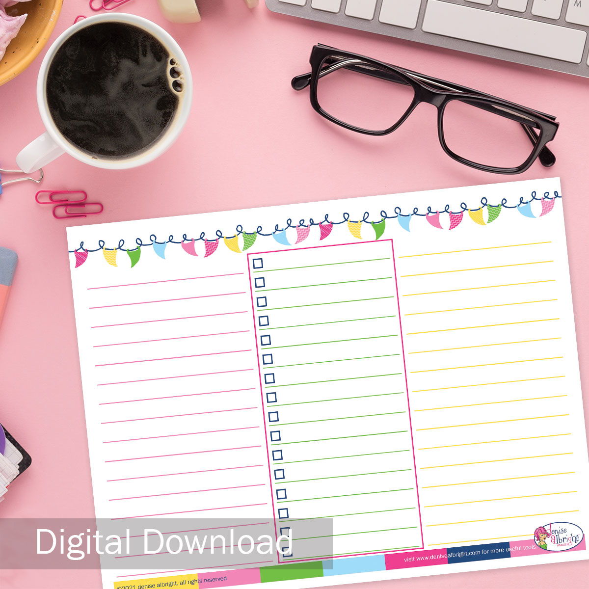 FREE Checklist Digital Download