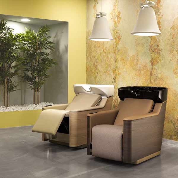 Maletti Salon Furniture Backwash Stations