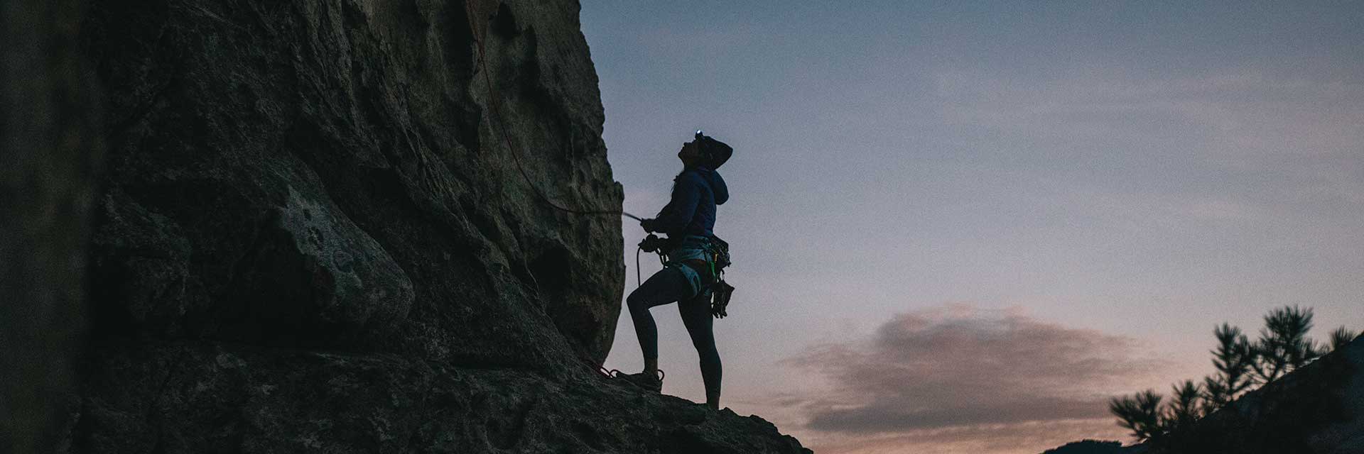 female climbers