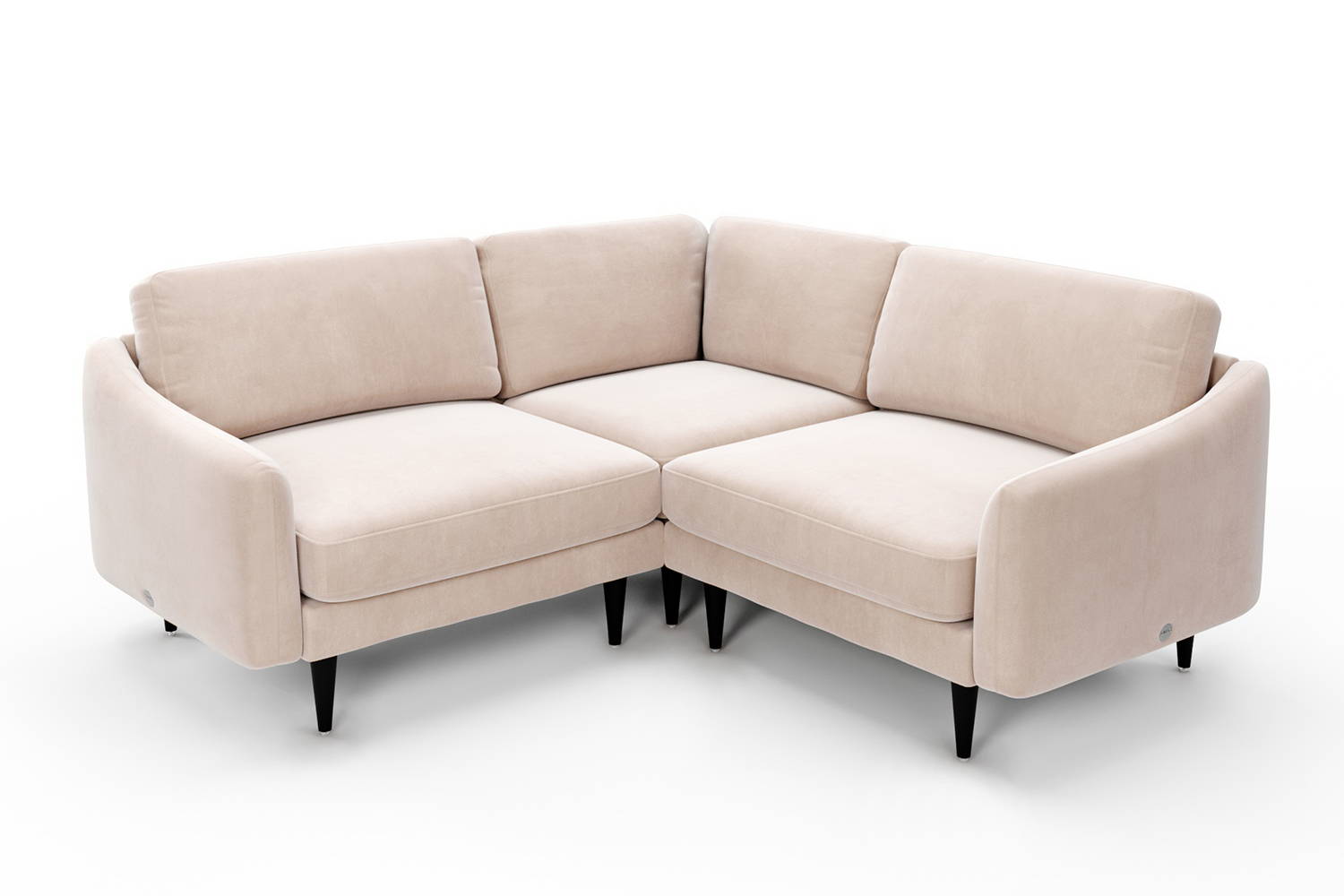 Taupe corner sofa