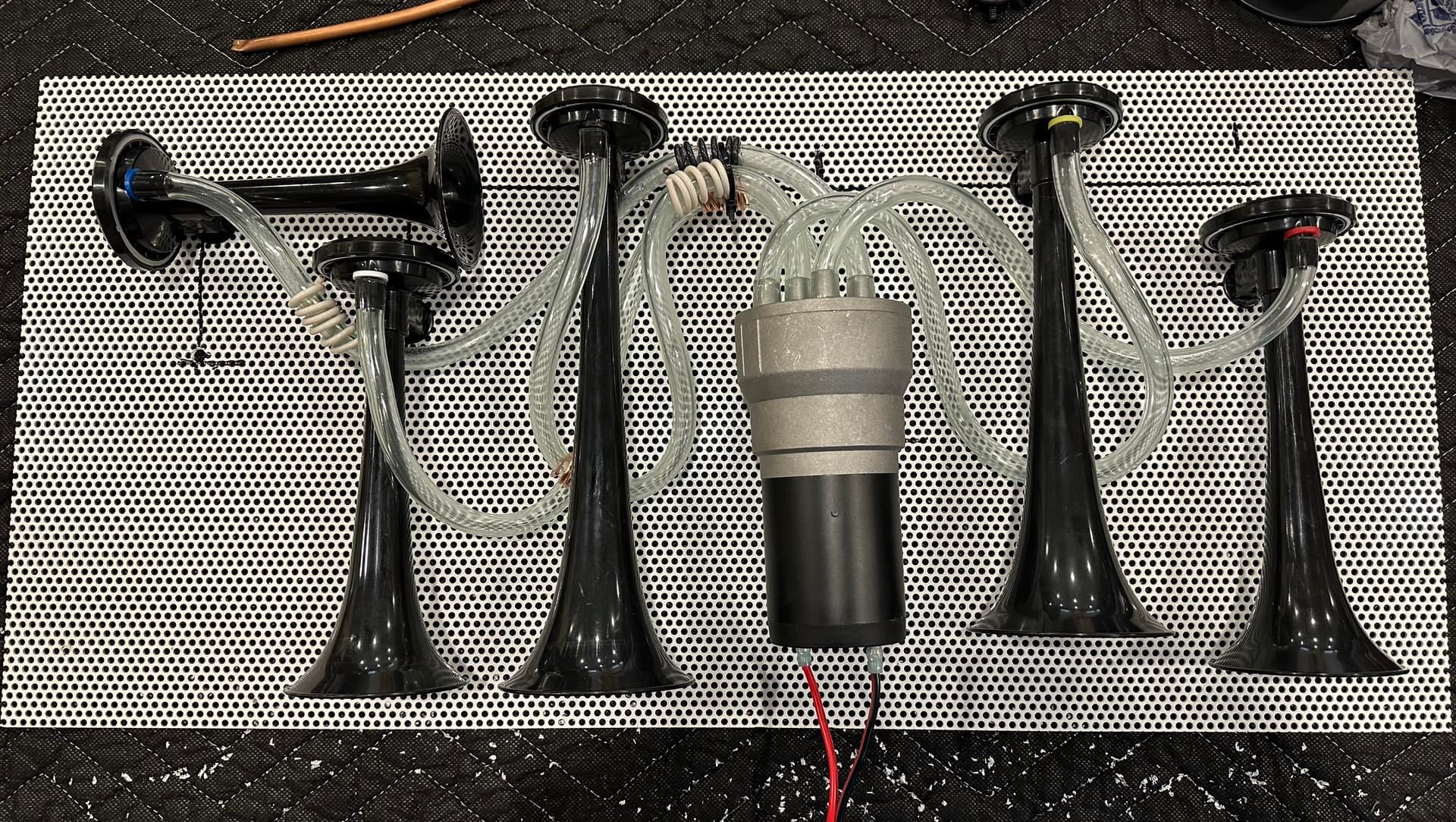 Ricky's 2012 Jeep JK Wrangler Sport 2 Door Train Horn Install