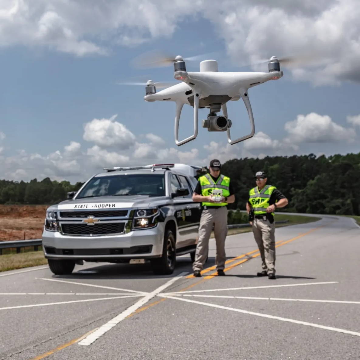 Phantom 4 RTK Drone in Public Safety