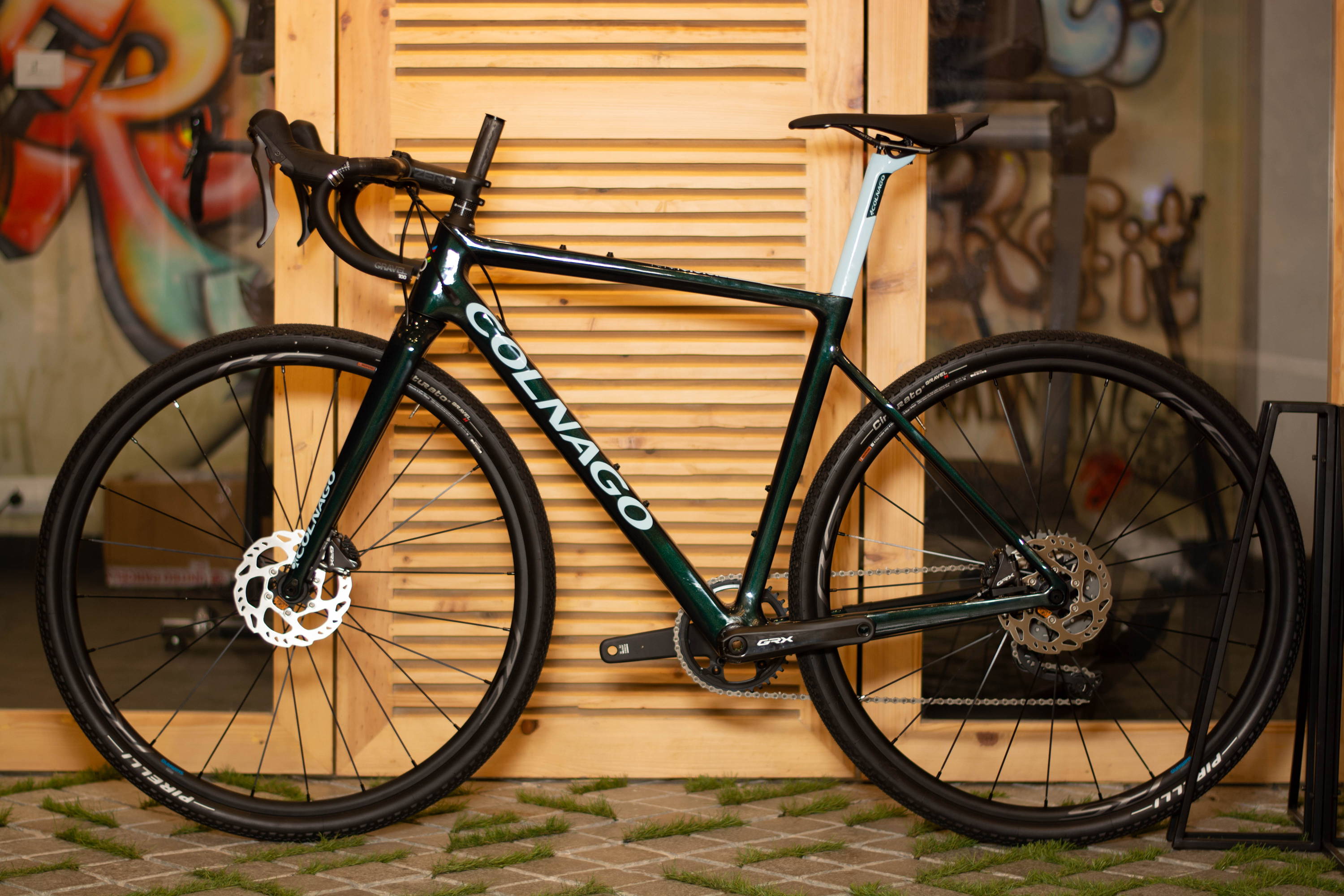 Colnago G3 X Gravel Colour Bottle Green G3gr Mastermind Triathlon World