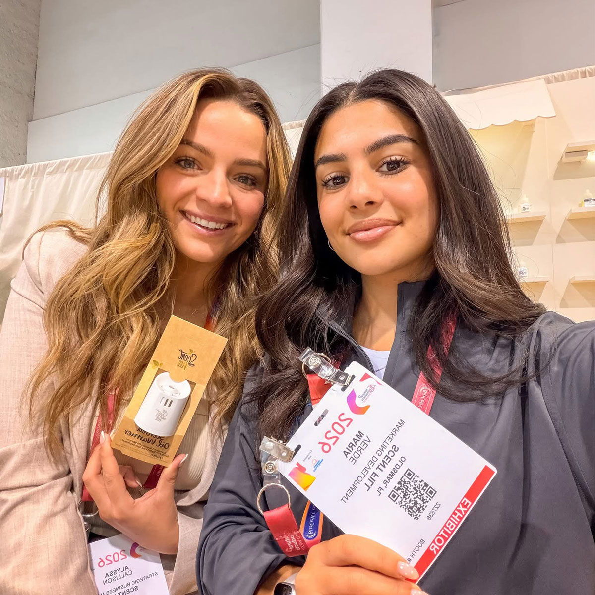 Scent Fill employees smiling 