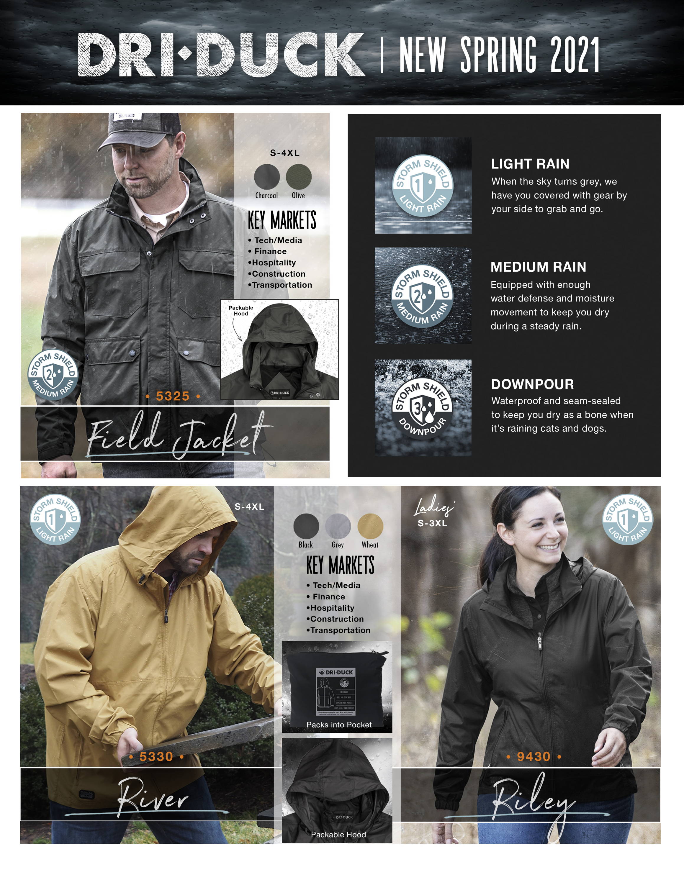 Storm Shield Collection Flyer