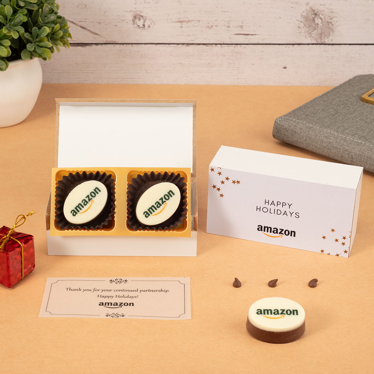 ChocoCraft Company Holiday Gifts - Christmas Chocolates for Clients