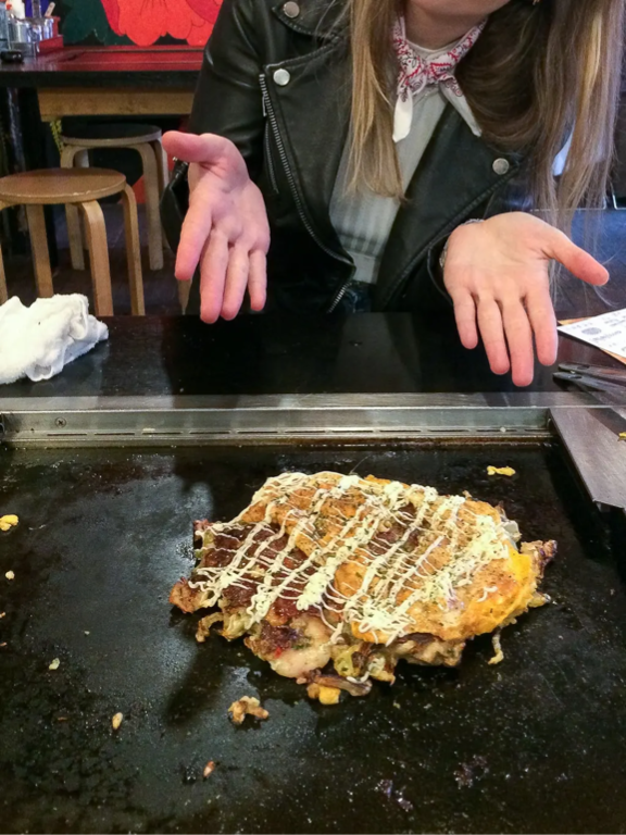 Sakura-Tei okonomiyaki Harajuku Tokyo