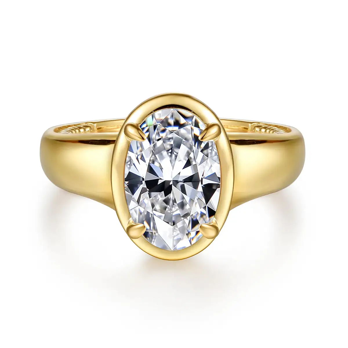 Custom diamond engagement ring at Henne Jewelers