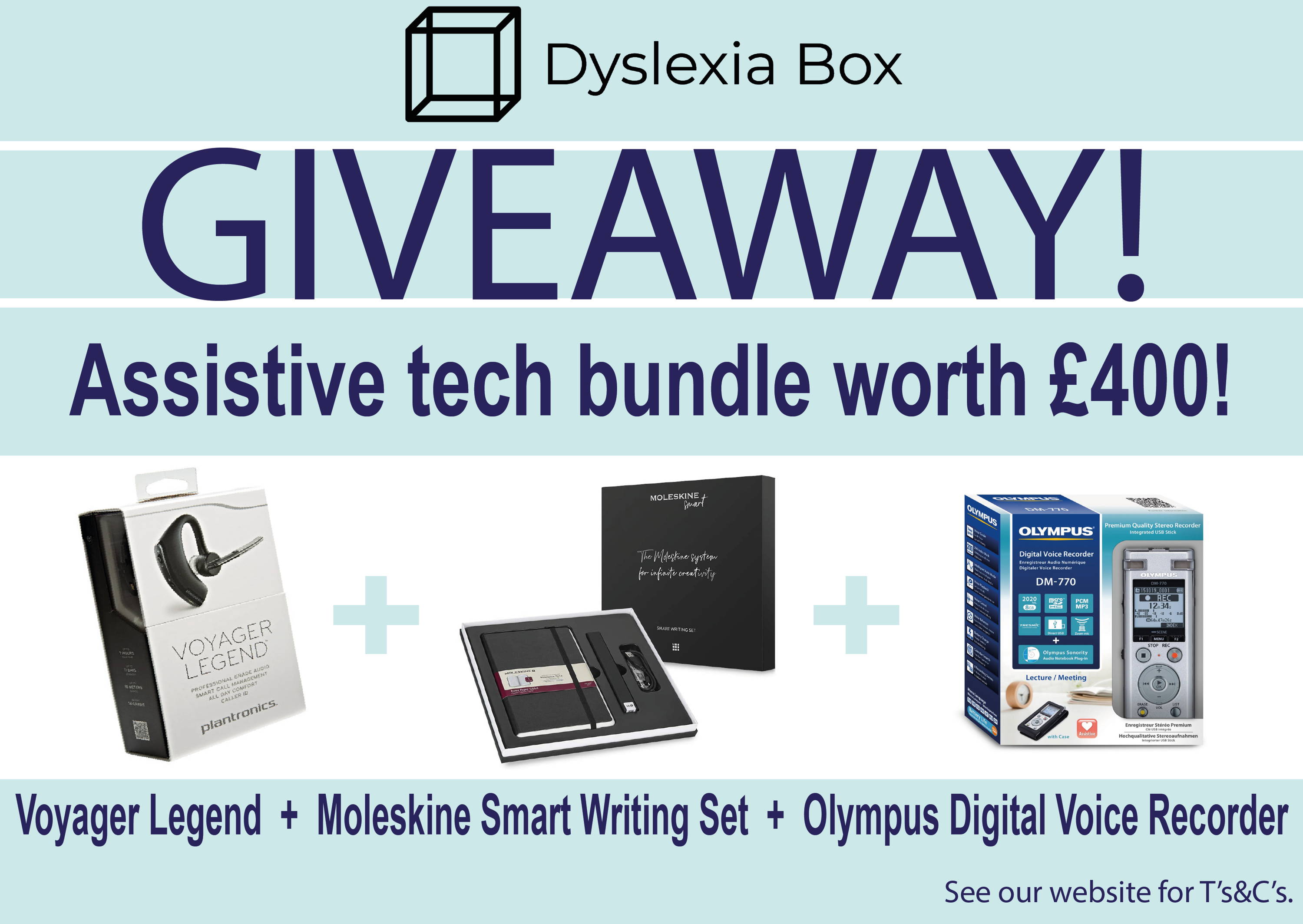Workplace Giveaway - Dyslexia Awareness Week 2021